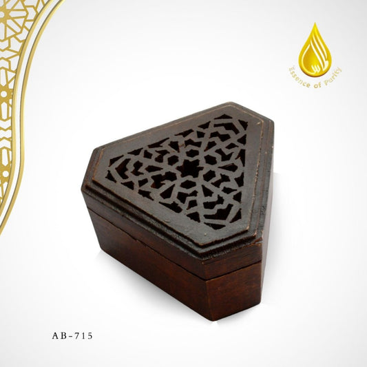 Mabkhara Triangle Burner incense Wooden/Kayu burner Bakhoor